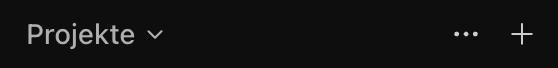 ChatGPT: Plus neben Projekte